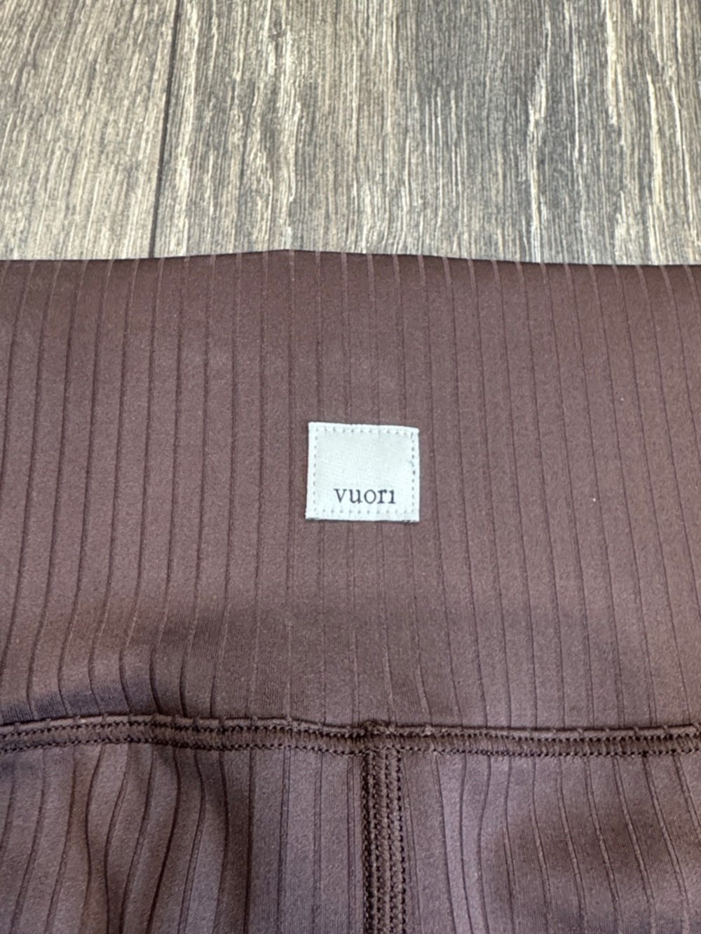 Vuori Inversion Rib Leggings Java - Picture 5 of 6